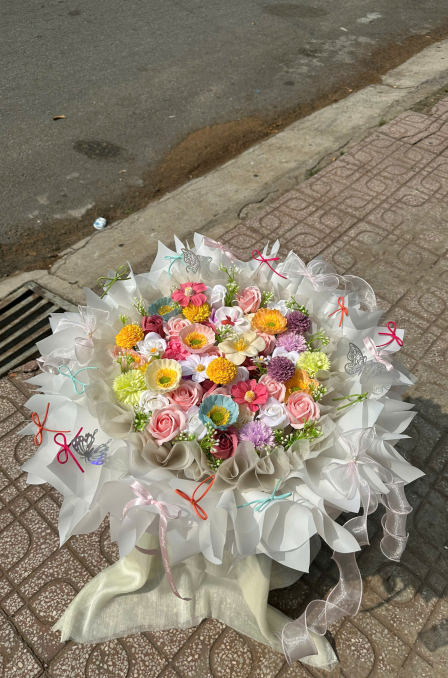 Mẫu hoa sáp 4